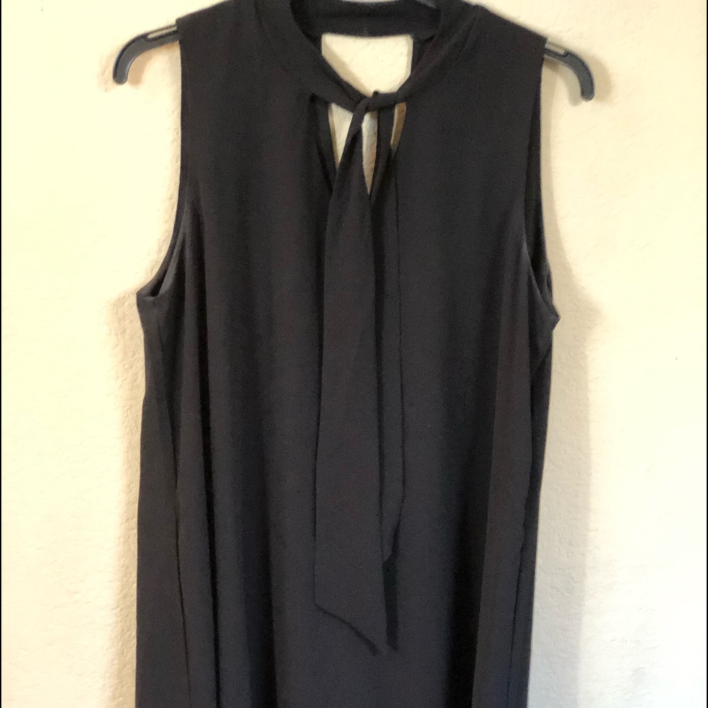 Black bow tie  dress